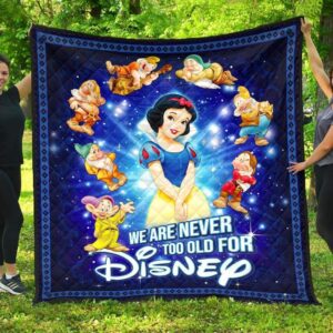 Snow White The Seven Dwarfs  Premium Quilt  Quilt